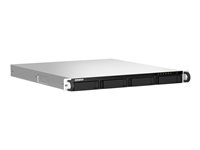 QNAP TS-464U - NAS-server - 4 fack - 16 TB - kan monteras i rack - SATA 6Gb/s - HDD 4 TB x 4 - RAID 0, 1, 5, 6, 10, JBOD - RAM 8 GB - 2.5 Gigabit Ethernet - iSCSI support - 1U TS-464U-8G+4XHDWG440UZSVA