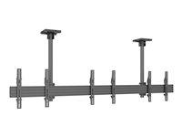 Multibrackets M Menu Board Mount Pro MBC3X1U - Konsol - aluminium, stål - svart - skärmstorlek: 40"-65" - takmonterbar 7350073733941