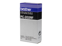 Brother - 2-pack - svart - refill för bläckpatron - för Brother MFC-1770, MFC-1870, MFC-1970; IntelliFAX 1170, 1270, 1570, 1575 PC202RF