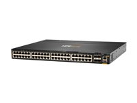 HPE Aruba CX 6300M - Switch - endast horisontal ytmontering - L3 - Administrerad - 48 x 10/100/1000 (PoE+) + 4 x 50 Gigabit Ethernet SFP56 - bakre till främre luftflödet - rackmonterbar - PoE+ - TAA-kompatibel S0G02A#ABB