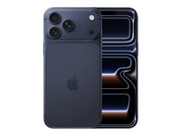 Apple iPhone 17 Pro Max - 5G smartphone - dual-SIM / Internminne 512 GB - OLED-skärm - 6.9" - 2868 x 1320 pixlar (120 Hz) - 3 st. bakre kameror 48 MP, 48 MP, 48 MP - front camera 18 megapixlar - deep blue MFYU4QN/A