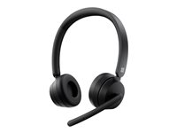 Microsoft Modern Wireless Headset for Business - Headset - på örat - Bluetooth - trådlös - svart - Certifierad för Microsoft-teams 8JS-00007