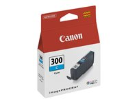 Canon PFI-300 C - Cyan - original - bläcktank - för imagePROGRAF PRO-300 4194C001