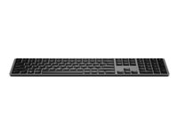 HP Dual Mode 975 - Tangentbord - bakgrundsbelyst - trådlös - Bluetooth - hela norden 3Z726AA#UUW