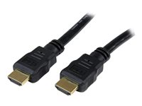 Startech 2 m Höghastighets-HDMI-kabel ? Ultra HD 4k x 2k HDMI-kabel ? HDMI till HDMI M/M - HDMI-kabel - HDMI hane till HDMI hane - 2 m - skärmad - svart - för P/N: CDPVGDVHDBP, DK30CH2DPPDU, DK30CHDPPDUE, DKWG30DPHPD, DKWG30DPHPDU, VHDCI24HD HDMM2M