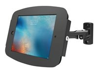 Compulocks Space Swing Arm iPad 12.9" Wall Mount Black - Hölje - Antistöld - för surfplatta - låsbar - höggradig aluminium - svart - för Apple 12.9-inch iPad Pro (1:a generation, 2a generation) 827B290SENB