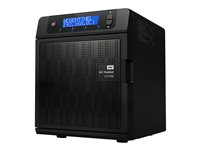 WD Sentinel DX4000 WDBLGT0160KBK - NAS-server - 4 fack - 16 TB - HDD 4 TB x 4 - RAID 1, 5 - RAM 2 GB - Gigabit Ethernet WDBLGT0160KBK-EESN