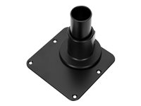 Targus - Säkerhetsplatta - svart - för P/N: AWU201GLZ BPLATE1GLZ