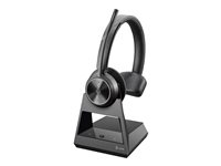 HP Poly Savi 7310-M Office - Savi 7300 series - headset - på örat - DECT - trådlös - svart - Certifierad för Microsoft-teams 8D3K7AA
