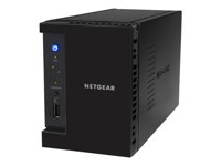 NETGEAR ReadyNAS 102 RN10223D - NAS-server - 2 fack - 6 TB - SATA 3Gb/s - HDD 3 TB x 2 - RAID RAID 0, 1, 5, 6, 10, JBOD - RAM 512 MB - Gigabit Ethernet - iSCSI support RN10223D-100EUS