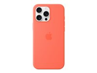Apple - Baksidesskydd för mobiltelefon - MagSafe-kompatibilitet - silikon - orangeröd - för iPhone 16 Pro Max MDGX4ZM/A