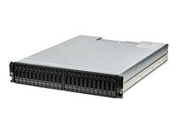 Seagate Exos X 2U24 D3825X000000DA - Halvledarenhet/hårddisk-array - 24 fack (SAS-3) - kan monteras i rack - 2U D3825X000000DA