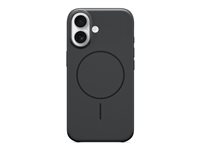 Beats - Baksidesskydd för mobiltelefon - MagSafe-kompatibilitet - plast - midnattssvart - för iPhone 16 MCFC4LL/A
