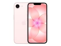 Apple iPhone 17e - 5G smartphone - dual-SIM / Internminne 256 GB - OLED-skärm - 6.1" - 2532 x 1170 pixlar - rear camera 48 MP - front camera 12 MP - soft rosa MHRX4QN/A