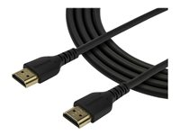StarTech.com - Premium hög hastighet - HDMI-kabel med Ethernet - HDMI hane till HDMI hane - 1 m - svart - för P/N: TB3DKM2HDL RHDMM1MP