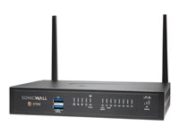 SonicWall TZ370W - Essential Edition - säkerhetsfunktion - 1GbE - Wi-Fi 5 - 2.4 GHz, 5 GHz - SonicWall säkerhetsuppgradering, plusprogram (2 år) - skrivbord 02-SSC-6836