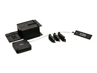 C2G Retractable HDMI Adapter Ring Mounting Box for Crestron Table Boxes - Monteringsdosa för videoadapterkit - svart C2G30040