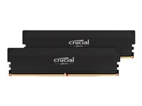 Crucial Pro - Overclocking Edition - DDR5 - sats - 32 GB: 2 x 16 GB - DIMM 288-pin - 3000 MHz / PC5-48000 - CL36 - 1.35 V - ej buffrad - svart CP2K16G60C36U5B