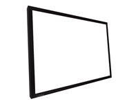 Multibrackets M Framed Projection Screen Deluxe - Projektorduk - 120" (304 cm) - 16:9 - Matte White - svart 7350022733619