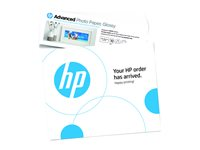 HP Advanced - Blank - 10,5 mil - 102 x 305 mm - 250 g/m² - 65 pounds - 10 ark fotopapper - för ENVY Inspire 7920e 49V51A