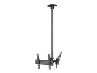 Multibrackets M Pro MBC2UPV - Monteringssats (takmontering) - modulär - för 2 LCD/plasmapaneler - 200/300/400 - plast, aluminium, stål - svart - skärmstorlek: 43"-50" 7350105216343