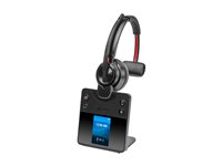Poly Savi 8410 Office - Savi 8400 series - headset - på örat - DECT / Bluetooth - trådlös - svart - Certifierad för Microsoft-teams 8L5A7AA