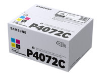 HP CLT-P4072C - 4-pack - svart, gul, cyan, magenta - original - tonerkassett (SU382A) - för Samsung CLP-325, CLX-3180, CLX-3185, CLX-3186 SU382A