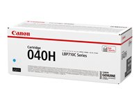 Canon 040 H - Hög kapacitet - cyan - original - tonerkassett - för imageCLASS LBP712Cdn 0459C001