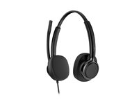 HP Poly Mission 425 - Mission 400 Series - headset - på örat - kabelansluten - aktiv brusradering - USB-A, USB-C - svart - Zoomcertifierad, Certifierad för Microsoft-teams, Google Meet-certifierad, Works With Chromebook Certified C01B6A6#AC3