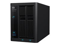 WD My Cloud PR2100 WDBBCL0120JBK - NAS-server - 2 fack - 12 TB - HDD 6 TB x 2 - RAID 0, 1, JBOD - RAM 4 GB - Gigabit Ethernet WDBBCL0120JBK-EESN