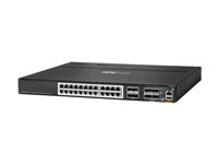 HPE Aruba Networking CX 8100 24x10GBase-T 4x10G SFP+ 4x40/100G QSFP28 Switch - Switch - L3 - Administrerad - 24 x 100/1000/2.5G/5G/10GBase-T + 4 x Gigabit SFP / 10 Gigabit SFP+ + 4 x 40 Gigabit QSFP+ / 100 Gigabit QSFP28 - bakre till främre luftflödet - rackmonterbar R9W89A#ABB