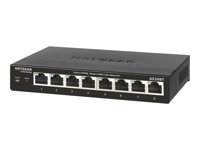 NETGEAR Smart GS308T - Switch - smart - 8 x 10/100/1000 - skrivbordsmodell GS308T-100PES