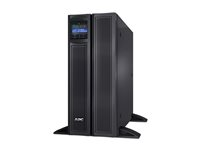 APC Smart-UPS X 3000 Rack/Tower LCD - UPS (rackmonterbar/extern) - AC 120 V - 2700 Watt - 3000 VA - RS-232, USB - utgångskontakter: 10 - 4U - Kanada, Förenta Staterna - svart SMX3000LV
