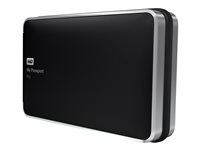 WD My Passport Pro WDBRMP0020DBK - Hårddiskarray - 2 TB - 2 fack - HDD 1 TB x 2 - Thunderbolt (extern) WDBRMP0020DBK-EESN