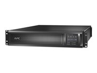 APC Smart-UPS X 2200 Rack/Tower LCD - UPS (rackmonterbar/extern) - AC 230 V - 1980 Watt - 2200 VA - Ethernet 10/100, RS-232, USB - utgångskontakter: 11 - 2U - svart - med APC UPS Network Management Card - för P/N: AR3003, AR3003SP, AR3006, AR3006SP, AR3103, AR3103SP, AR3106, AR3106SP, AR9300SP SMX2200R2HVNC