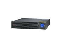 APC Easy UPS SRV SRV1KRIRK - UPS (kan monteras i rack) - AC 220/230/240 V - 800 Watt - 1000 VA - 9 Ah - USB, RS-232 - utgångskontakter: 3 - 2U - 19" SRV1KRIRK