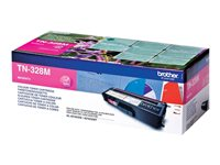 Brother TN328M - Magenta - original - tonerkassett - för Brother DCP-9270CDN, HL-4570CDW, HL-4570CDWT, MFC-9970CDW TN328M