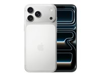 Apple iPhone 17 Pro Max - 5G smartphone - dual-SIM / Internminne 512 GB - OLED-skärm - 6.9" - 2868 x 1320 pixlar (120 Hz) - 3 st. bakre kameror 48 MP, 48 MP, 48 MP - front camera 18 megapixlar - silver MFYQ4QN/A