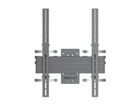 Multibrackets M Pro HD Series - Monteringssats (montering) - för platt panel - stål, aluminium - svart - skärmstorlek: 43"-86" - väggmonterbar, kolumn 7350022739475
