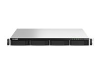 QNAP TS-464 - NAS-server - 4 fack - kan monteras i rack - SATA 6Gb/s - RAID 0, 1, 5, 6, JBOD, 10 - RAM 8 GB - 2.5 Gigabit Ethernet - iSCSI support - 1U TS-464U-8G