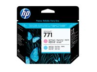 HP 771 - Ljus magenta, ljus cyan - skrivhuvud - för DesignJet Z6200, Z6600, Z6610, Z6800, Z6810 CE019A