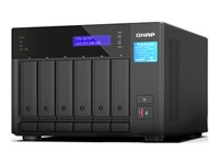 QNAP TVS-H674T - NAS-server - 6 fack - SATA 6Gb/s - RAID 0, 1, 5, 6, 10, JBOD, 50 - RAM 32 GB - 2.5 Gigabit Ethernet - iSCSI support TVS-H674T-I5-32G