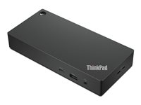 Lenovo ThinkPad Universal USB-C Dock - Dockningsstation - USB-C - HDMI, 2 x DP - 1GbE - 90 Watt - Campus 40AY0090EU