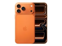 Apple iPhone 17 Pro Max - 5G smartphone - dual-SIM / Internminne 1 TB - OLED-skärm - 6.9" - 2868 x 1320 pixlar (120 Hz) - 3 st. bakre kameror 48 MP, 48 MP, 48 MP - front camera 18 megapixlar - kosmisk orange MFYW4QN/A