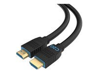 C2G 12ft (3.6m) C2G Performance Series Ultra Flexible High Speed HDMI Cable - 4K 60Hz In-Wall, CMG (FT4) Rated - Hög hastighet - HDMI-kabel med Ethernet - HDMI hane till HDMI hane - 3.6 m - svart - 4K60Hz stöd, dubbelriktad C2G10399