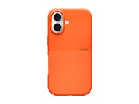 Beats - Baksidesskydd för mobiltelefon - robust - kamerakontroll - MagSafe-kompatibilitet - mjuk termoplastisk polyuretan (TPU) - sierra orange - för iPhone 17 MGK14LL/A