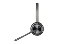 HP Poly Voyager 4320 - Voyager 4300 UC series - headset - på örat - Bluetooth - trådlös, kabelansluten - USB-C - svart - Zoomcertifierad 77Z31AA