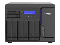 QNAP TS-h886 - NAS-server - 8 fack - SATA 6Gb/s - RAID 0, 1, 5, 6, 10, 50, JBOD, 60, RAID TP, TM - RAM 8 GB - 2.5 Gigabit Ethernet - iSCSI support TS-H886-D1602-8G