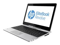 HP EliteBook Revolve 810 G2 Tablet - 11.6" - Intel Core i7 - 4600U - vPro - 8 GB RAM - 180 GB SSD - 3G - Svenska/finska F1N31EA#AK8