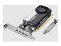 NVIDIA - Grafikkort - T400E - 4 GB GDDR6 - PCIe 3.0 x16 - 4 x Mini DisplayPort - brun låda 4X61S79336